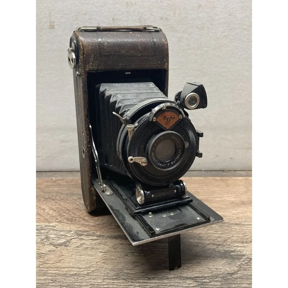 Agfa Standard 254 Folding 6x9 Rollfilm Camera‎ F:6.3/10.5cm